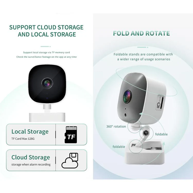 Wireless WiFi Smart High-Definition Wide-Angle Surveillance Camera, Specification:30W Pixels(White) - Image 6