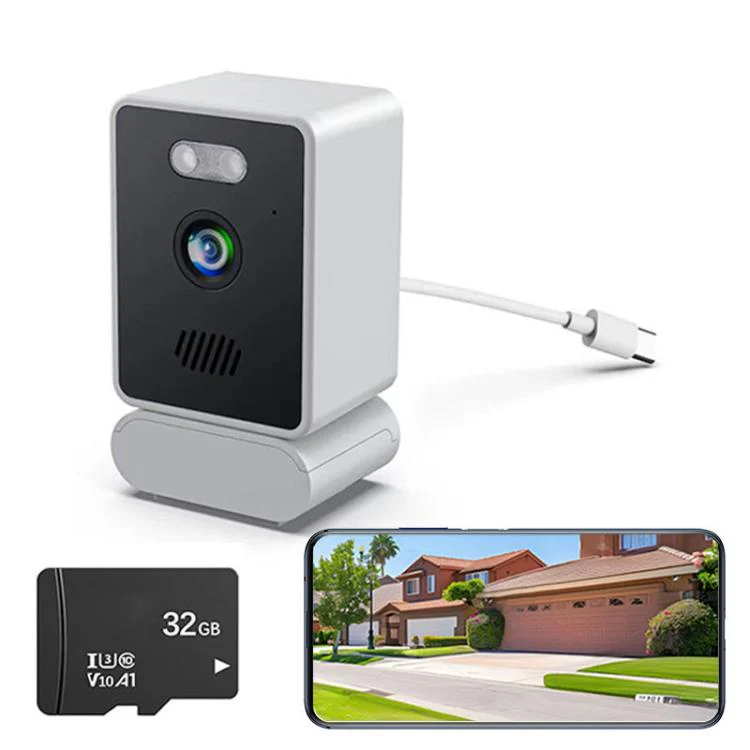 Wireless WiFi Smart Window Surveillance Camera, Specification:5.0GHz(White)