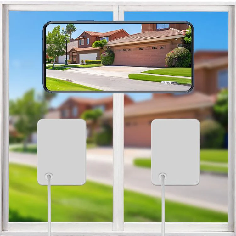 Wireless WiFi Smart Window Surveillance Camera, Specification:5.0GHz(White) - Image 4
