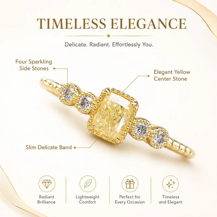 Women Geometric Square Inlaid Cubic Zirconia Ring, Size:No.6 - Image 3