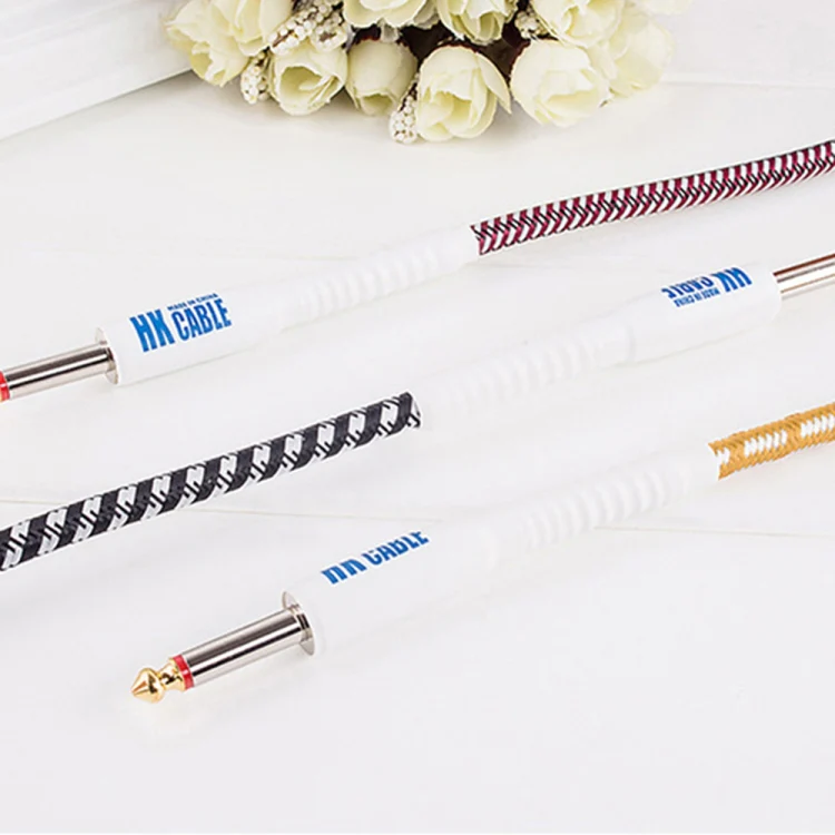 Wooden Guitar Bass Connection Cable Noise Reduction Audio Cable, Cable Length: 10m, Random Color Delivery - Image 5