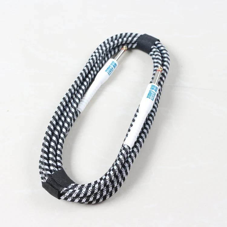 Wooden Guitar Bass Connection Cable Noise Reduction Audio Cable, Cable Length: 5m, Random Color Delivery - Image 3