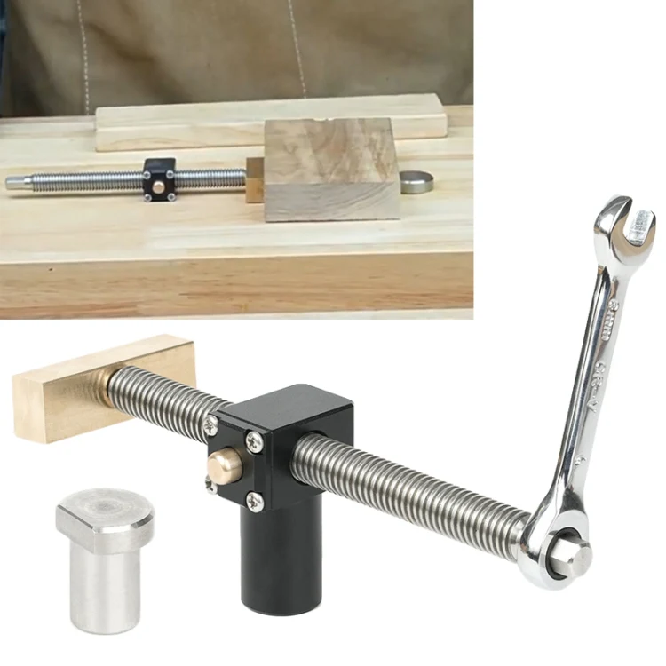 Woodworking Adjustable Desktop Clip Vise Dowel Fast Fixed Clip Clamp Tool, Model: 19mm - Image 2
