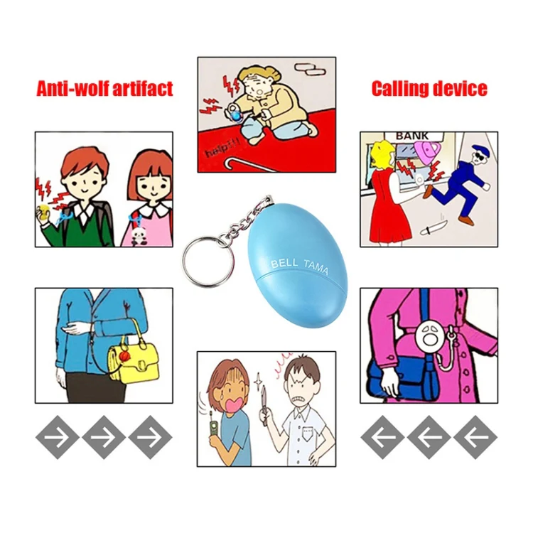 XD-FDQ Football Personal Alarm Safety Keychain(Yellow) - Image 6