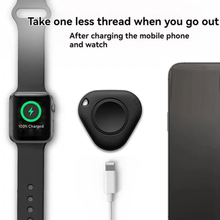 xDfind 8 Pin and Type-C Portable Smart Watch Magnetic Wireless Charger for Apple Watch(White) - Image 4