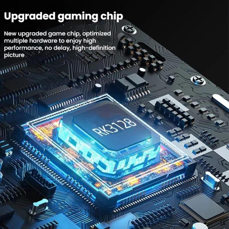 XF43 Retro Handheld Game Console Open Source 4.3 Inch Large Screen Gaming Video Players Console 64G(Gray) - Image 11