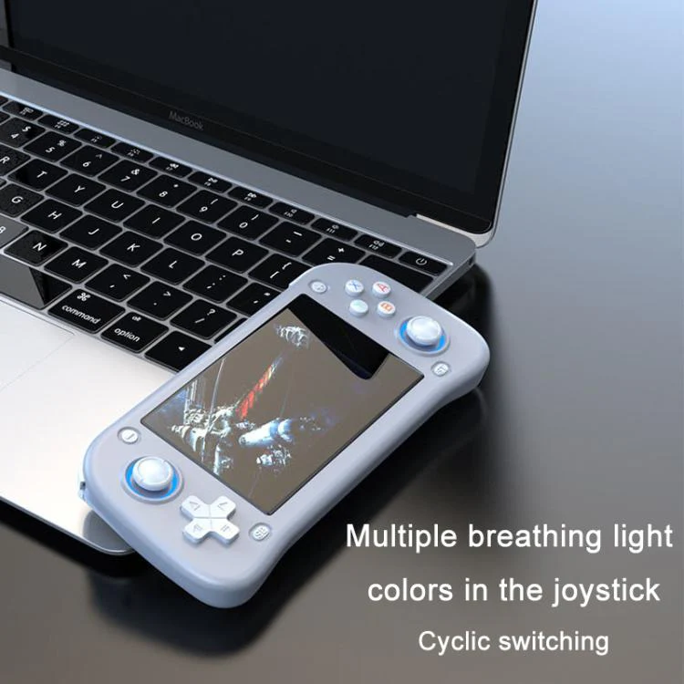 XF43 Retro Handheld Game Console Open Source 4.3 Inch Large Screen Gaming Video Players Console 64G(Gray) - Image 12