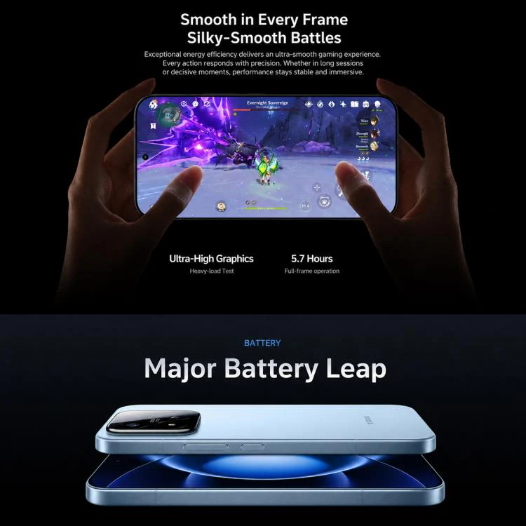 Xiaomi 17 Max, 12GB+512GB, 3D Ultrasonic Fingerprint, 6.9 inch Xiaomi HyperOS 3 Snapdragon 8 Elite Gen 5 Octa Core, NFC, Network: 5G (White) - Image 17