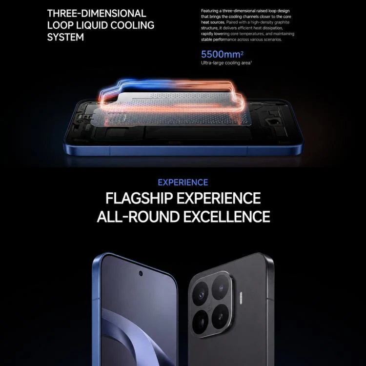 Xiaomi 17T Pro, 12GB+256GB, Screen Fingerprint, 6.83 inch Xiaomi HyperOS 3 Dimensity 9500 Octa-Core, NFC, Network: 5G (Midnight Blue) - Image 20