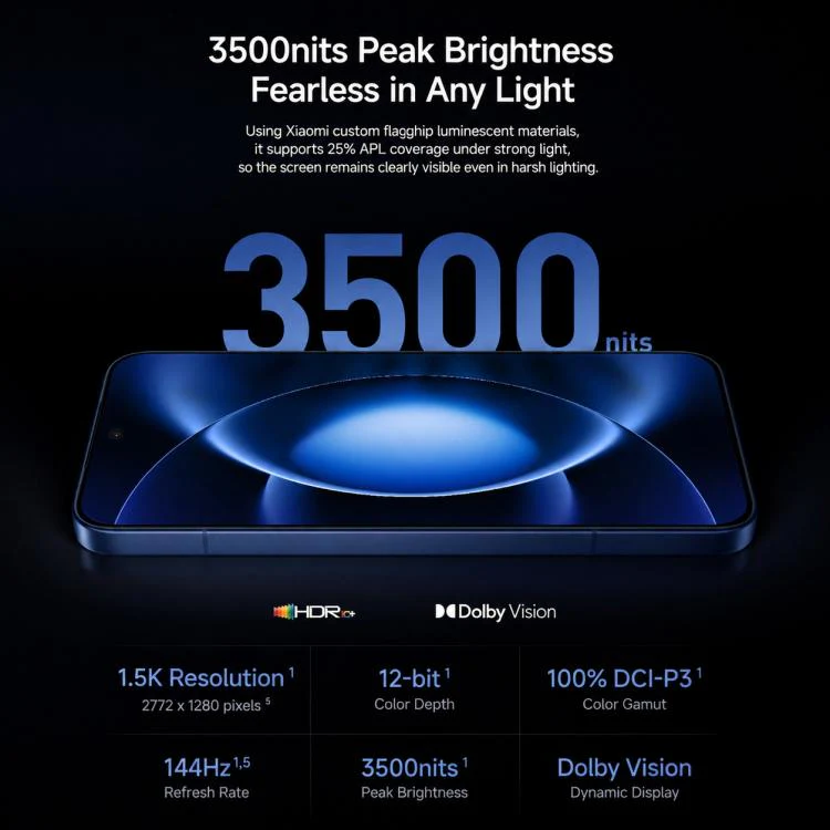 Xiaomi 17T Pro, 12GB+512GB, Screen Fingerprint, 6.83 inch Xiaomi HyperOS 3 Dimensity 9500 Octa-Core, NFC, Network: 5G (Black) - Image 15