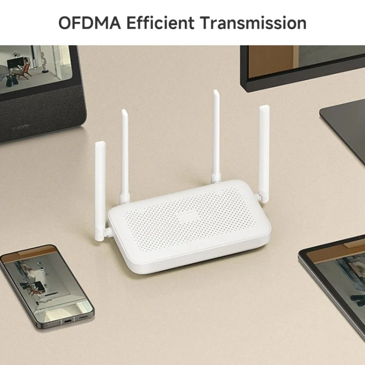 Xiaomi AX1500 4-channel Independent Signal Amplifier WiFi 6 Dual Band Router, US Plug(White) - Image 5