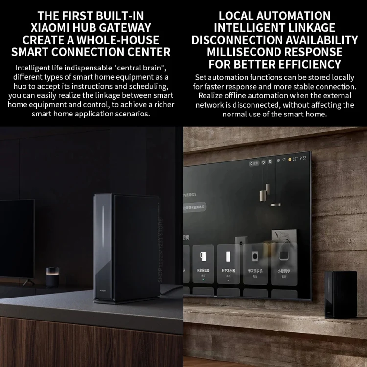 Xiaomi BE6500 Pro WiFi7 Dual Band 8-channel Independent Signal Amplifier 1GB Memory Router, US Plug(Black) - Image 11