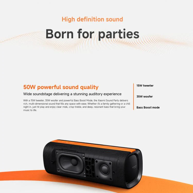 Xiaomi Bluetooth Speaker Pro Support NFC Connection(Black) - Image 5