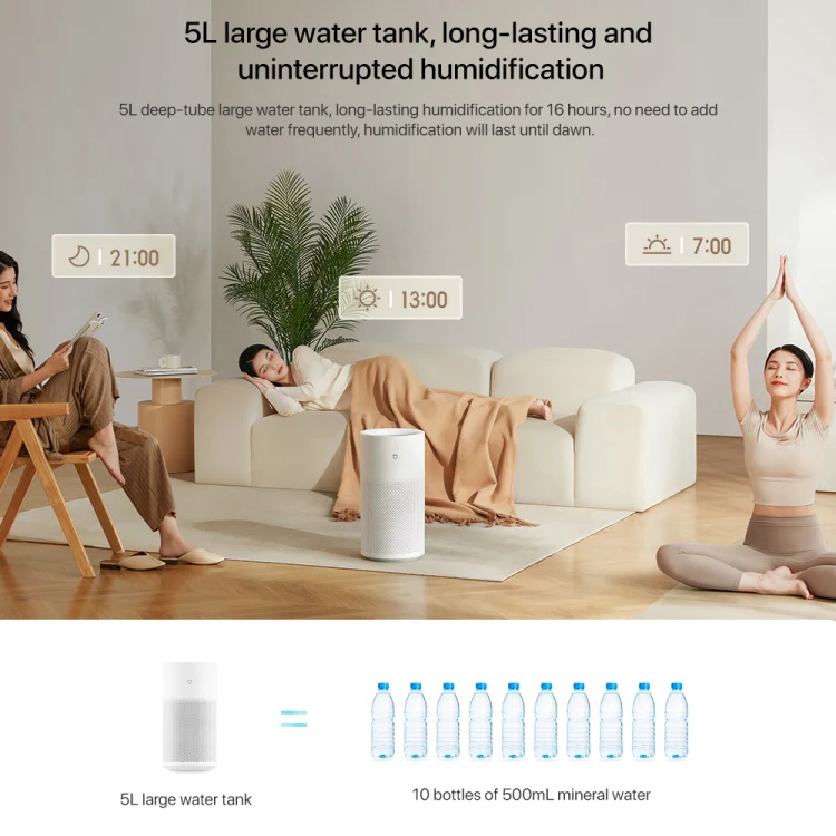 Xiaomi Mijia Pure Smart Fog-Free Humidifier 2, Specification:US Plug(White) - Image 5