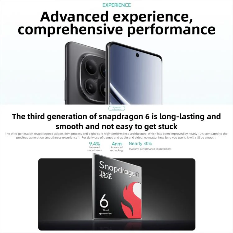 Xiaomi Redmi Note 15 5G, 6GB+128GB, 6.77 inch Xiaomi HyperOS 2 Snapdragon 6 Gen 3 Octa Core, Network: 5G (Black) - Image 13