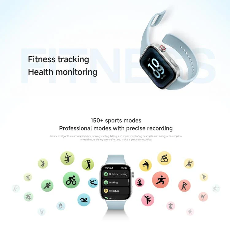 Xiaomi Redmi Watch 6, 2.07 inch AMOLED Screen 5ATM Waterproof, Support Heart Rate / Blood Oxygen Monitor(Blue) - Image 10