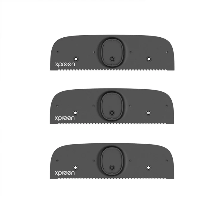 XPREEN XPRE034 Stretchable Handle Stainless Steel Blade Back Shaver Adjustable Back Razor with Lanyard for Men(Black) - Image 3