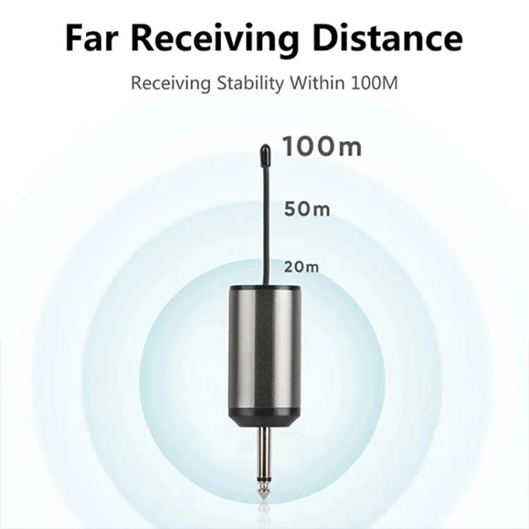 XTUGA A2 UHF Lavalier Headworn Wireless Microphone with Bodypack Transmitter(Black) - Image 6
