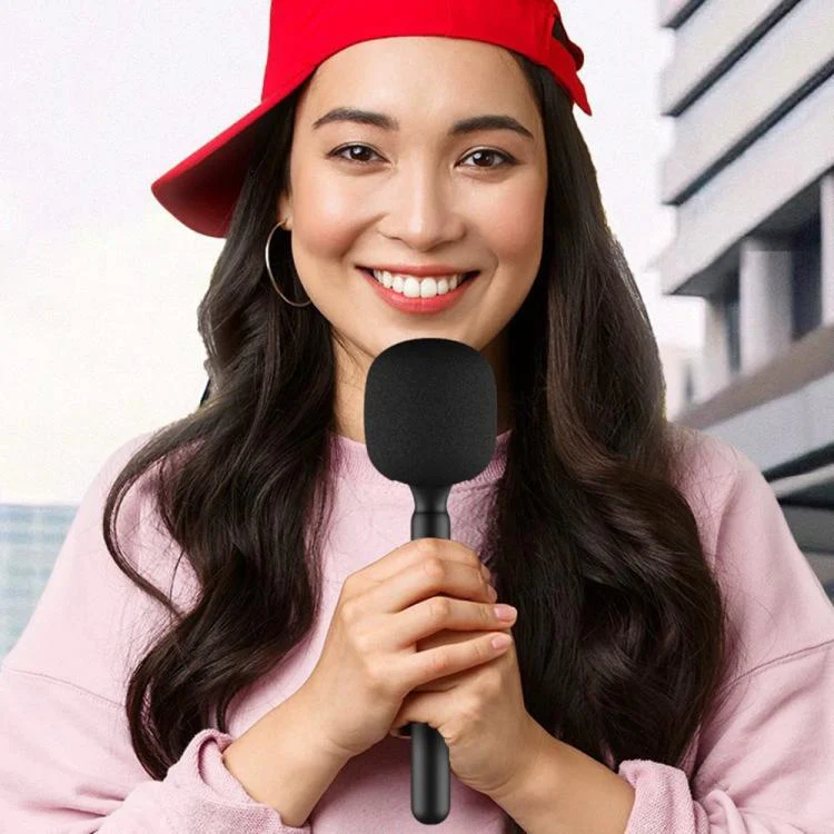 XWJ70 Portable Wireless Microphone Boom Professional Interview Recording Microphone Handheld Stick(Black) - Image 5