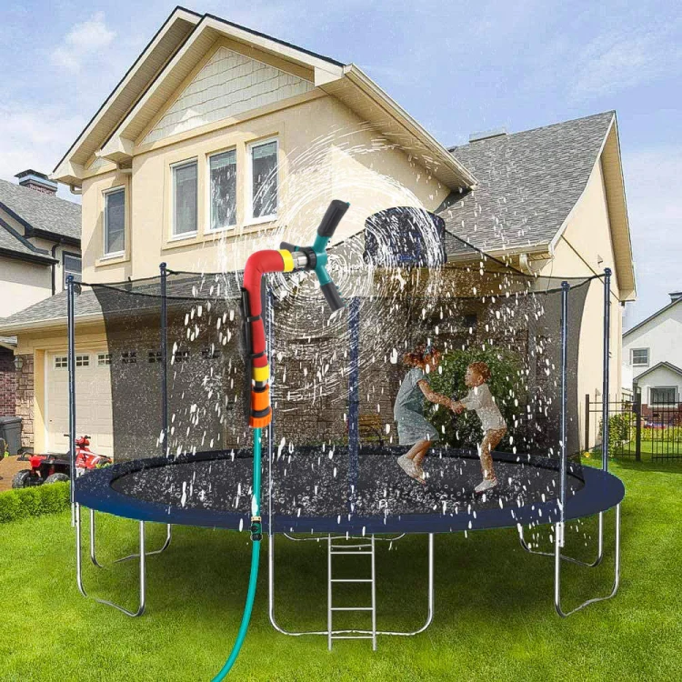 XZSSQ01 Gardening Supplies Garden Trampoline Rotating Sprinkler, Colour: Red Big - Image 5
