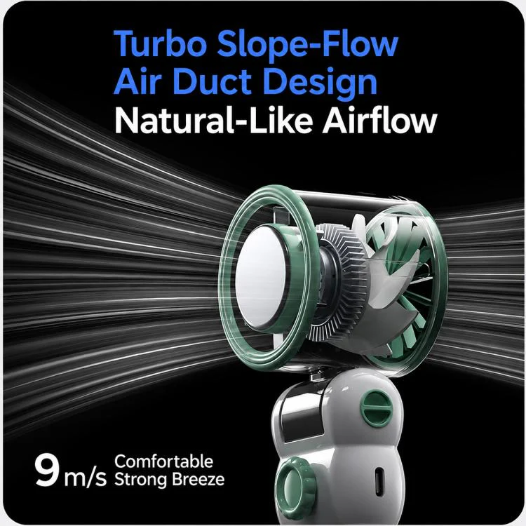 Y28 High Speed Quiet Foldable Handheld Cooling Fan(Purple) - Image 8