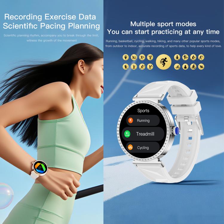 Y31 / S16 1.27 inch Smart Watch with Bluetooth Call, Heart Rate Monitor, Blood Oxygen, Sports Modes, GPS Altimeter, Fitness Tracker(Gold) - Image 8