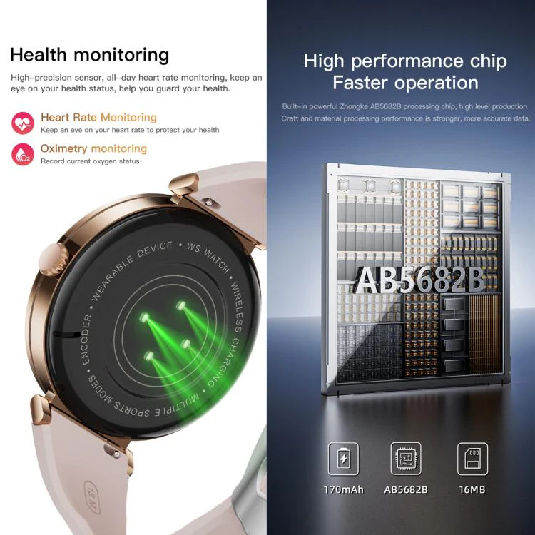 Y31 / S16 1.27 inch Smart Watch with Bluetooth Call, Heart Rate Monitor, Blood Oxygen, Sports Modes, GPS Altimeter, Fitness Tracker(Silver) - Image 7