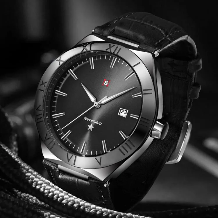 YAZOLE N953 Simple Business Men Watch Luminous Calendar Student Watch(Black) - Image 5