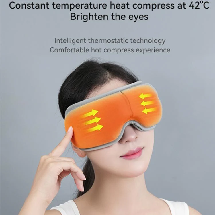 YD-790 Constant-Temperature Heat Compress Eye Massager(Grey) - Image 6