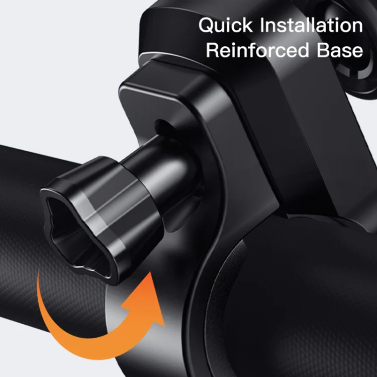 Yesido C191 4-axis Support Bicycle Handle Phone Holder(Black) - Image 4