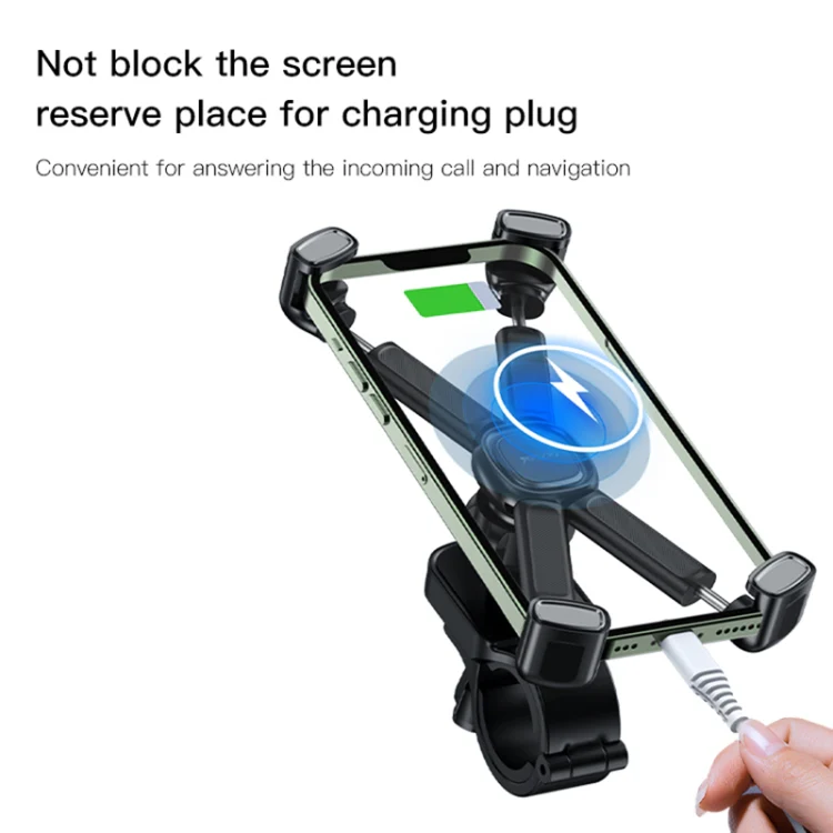Yesido C191 4-axis Support Bicycle Handle Phone Holder(Black) - Image 6