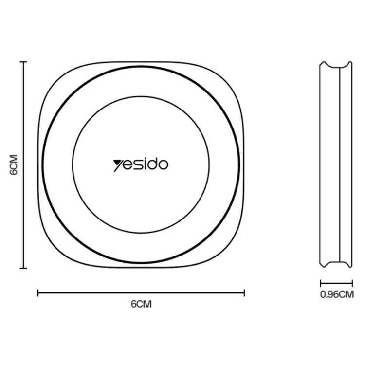 Yesido C301 Foldable Desktop 3-stage Damping Hinge Magnetic Phone Holder(Tarnish) - Image 10