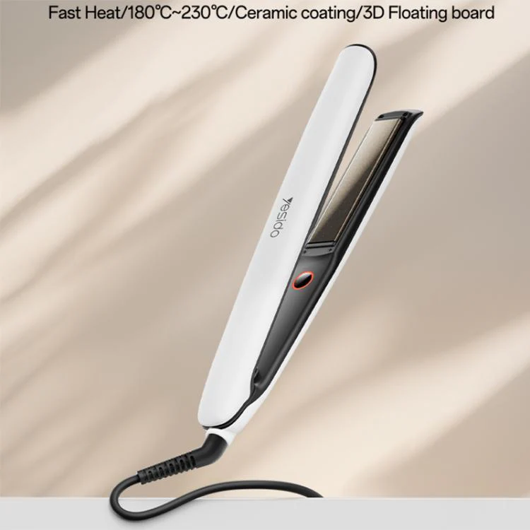 Yesido MG31 Negative Ion 3-Temperature Settings Fast Heating Ceramic Plates Hair Straightener, Plug Type:UK Plug(White) - Image 2