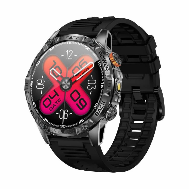 YK16 1.7 inch Sports Smart Watch Supports Heart Rate / Sleep Monitoring(Black)