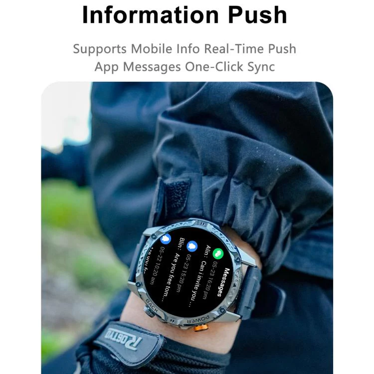 YK16 1.7 inch Sports Smart Watch Supports Heart Rate / Sleep Monitoring(Black) - Image 13