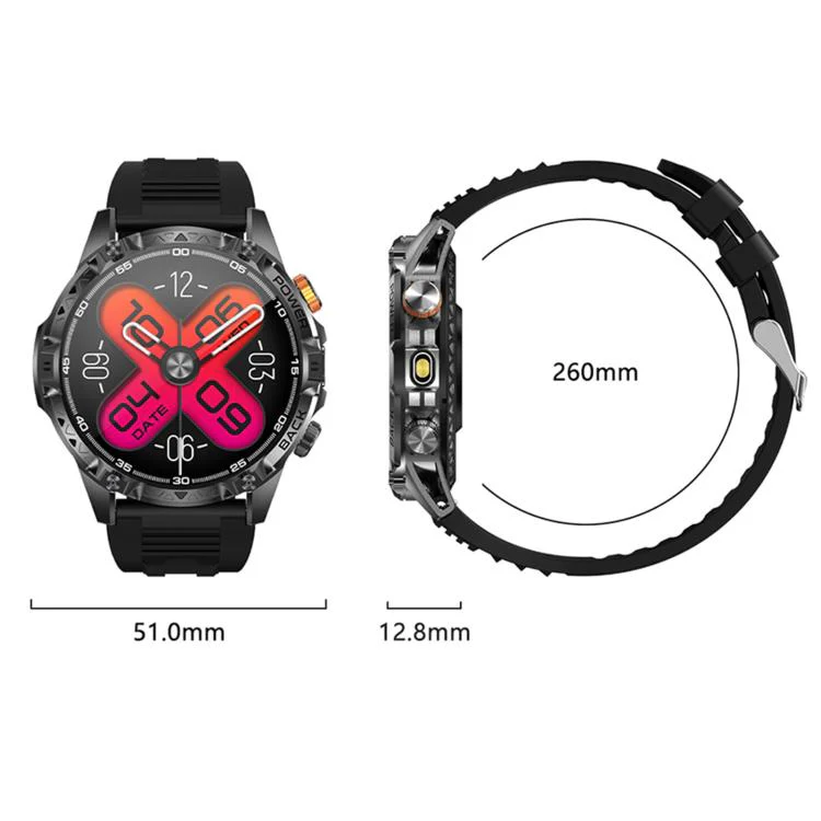 YK16 1.7 inch Sports Smart Watch Supports Heart Rate / Sleep Monitoring(Orange) - Image 4