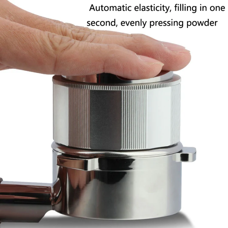 YK33258 Stainless Steel Double-Ended Coffee Cloth Dispenser, Size: 51mm(Black Finger Buckle Type) - Image 5
