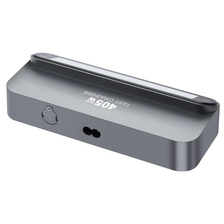 YMX-LCD405W 405W 3xType-C and 2xUSB GaN Smart Digital Display Multi-Function Charger(US Plug) - Image 3