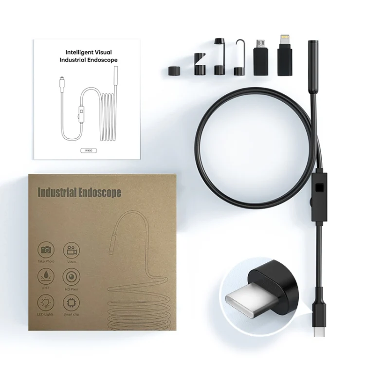 YP105 8mm Lenses 2MP HD Industry Endoscope Support Mobile Phone Direct Connection, Length:5m - Image 9
