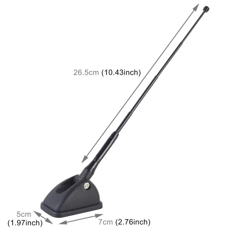 YQ-613A Telescopic Car Roof Antenna Shape Decorator - Image 2