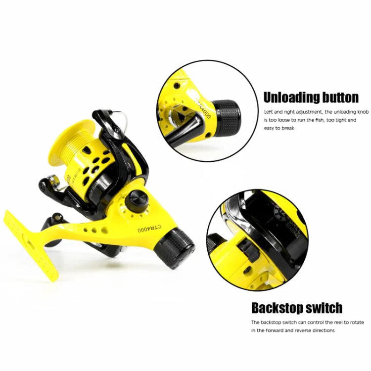YUMOSHI CTR3000 Casting Rod Spinning Wheel Plastic Head Fishing Line Reel - Image 6