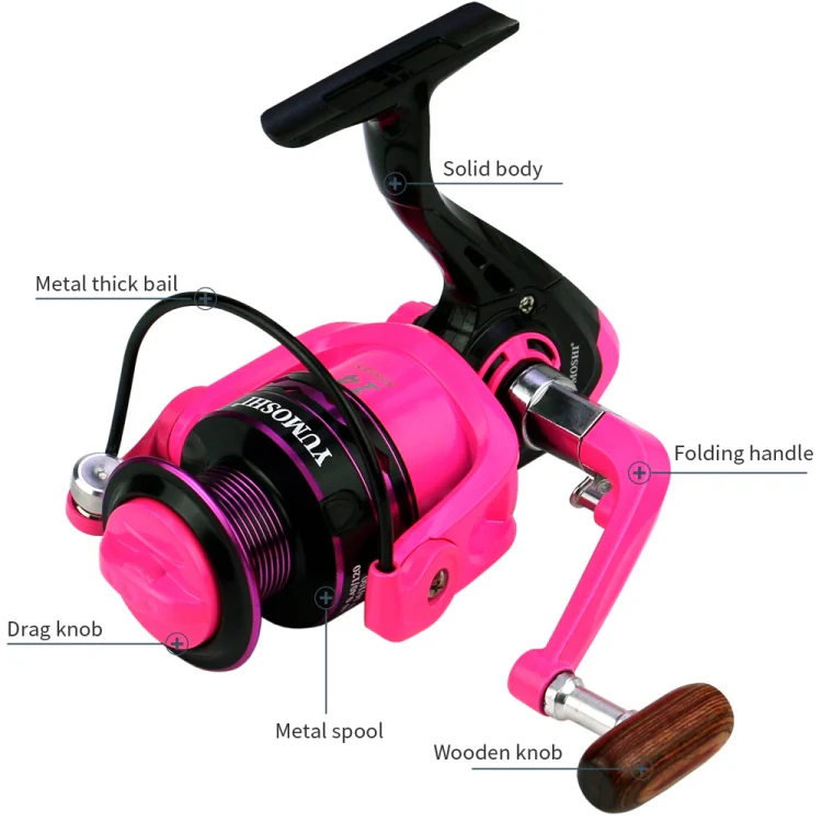 YUMOSHI OE6000 Spinning Wheel Metal Wire Cup Fishing Wheel - Image 5