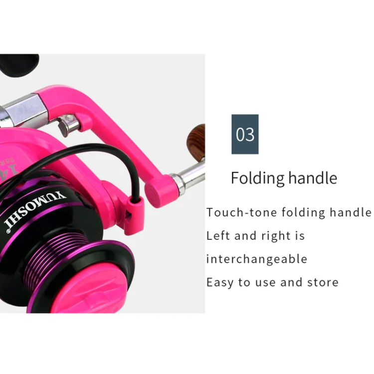 YUMOSHI OE7000 Spinning Wheel Metal Wire Cup Fishing Wheel - Image 8