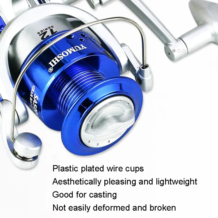 YUMOSHI SA Series Spinning Reel Plastic Head Fishing Reel Fishing Rod Reel, Specification: SA2000 - Image 7