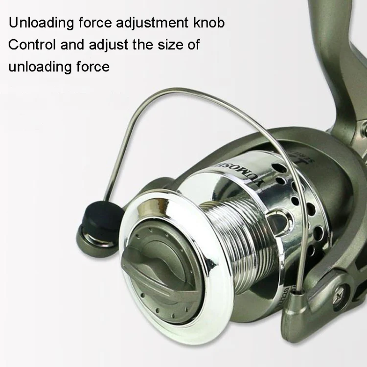 YUMOSHI SC4000 Plastic Plating Head Fishing Line Wheel Loyal Casting Reel - Image 6