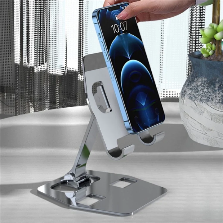 YY-018 Foldable Aluminum Alloy Desktop Phone Tablet Holder(Gold) - Image 6