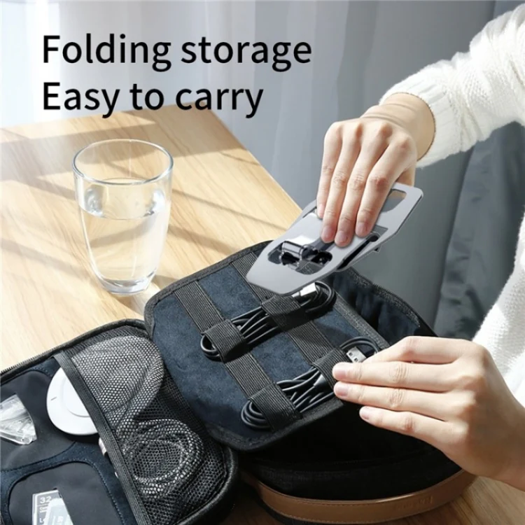 YY-018 Foldable Aluminum Alloy Desktop Phone Tablet Holder(Grey) - Image 9