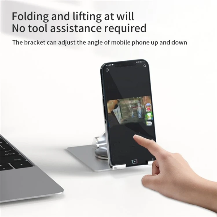 YY-022 360 Degree Rotation Aluminum Alloy Desktop Phone Tablet Holder(Green) - Image 6