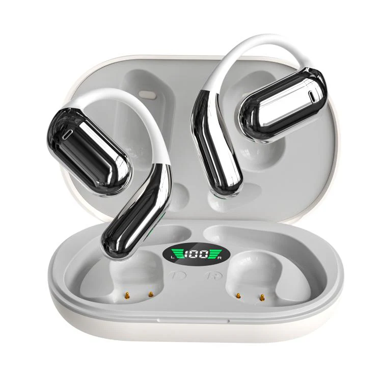 YYK-Q16 Open Back Wireless Bluetooth Earphone(Grey)