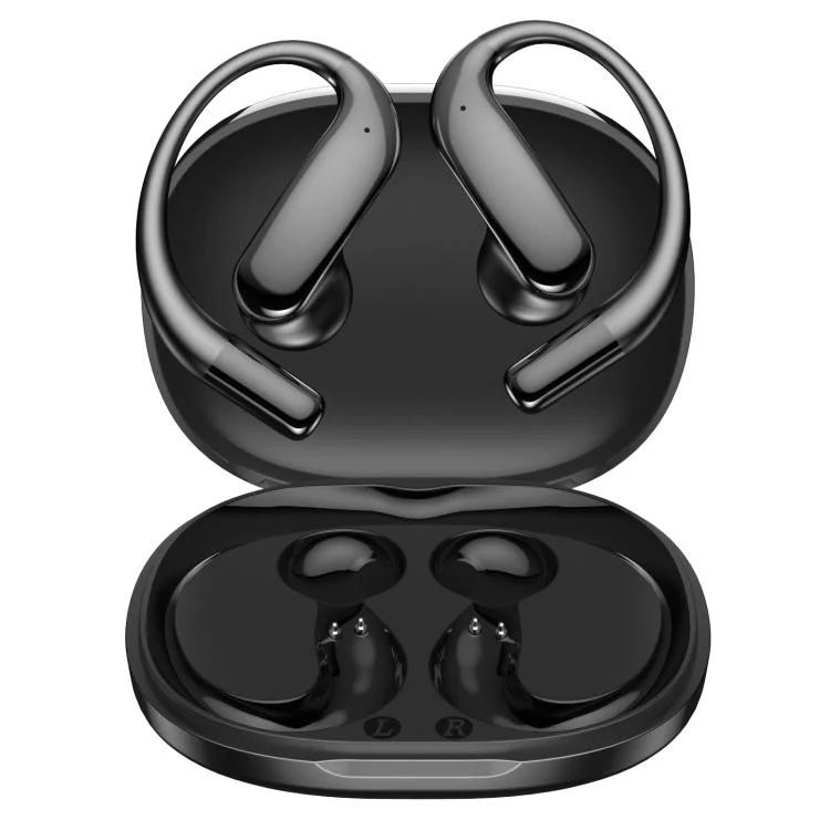 YYK-Q20 Open Back Wireless Bluetooth Sports Earphone(Black)